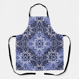 Ceramic tiles pattern apron