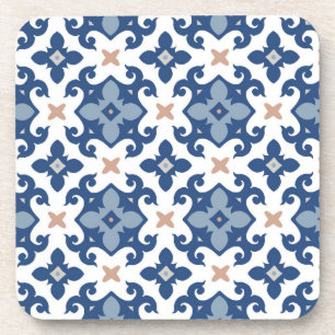 Ceramic tiles pattern coaster