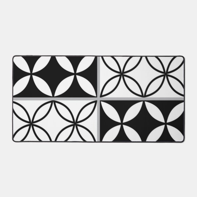 Ceramic tiles pattern desk mat (Front)