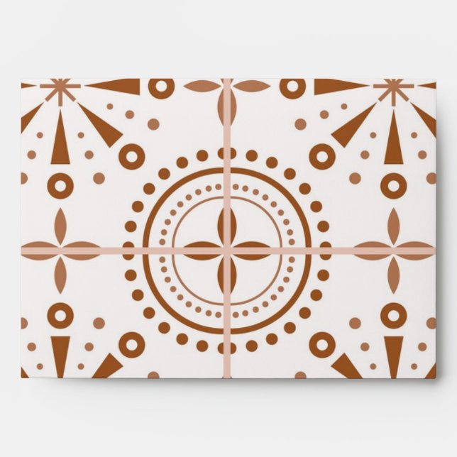 Ceramic tiles pattern envelope (Front)