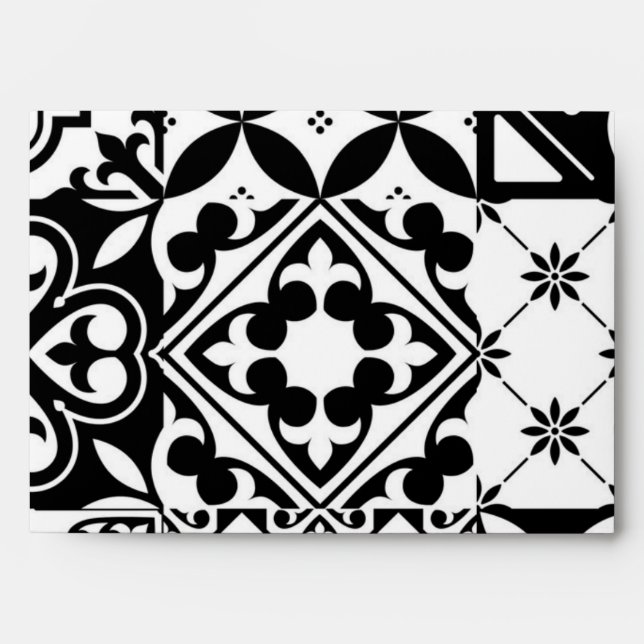 Ceramic tiles pattern envelope (Front)