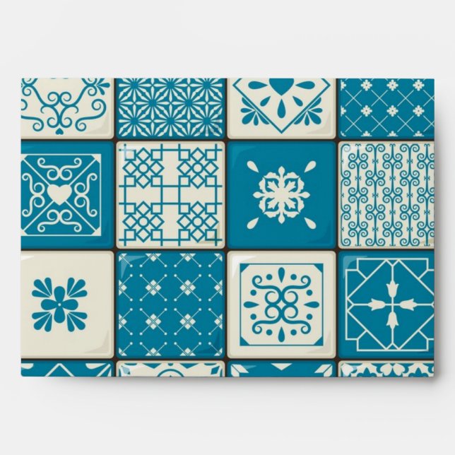 Ceramic tiles pattern envelope (Front)