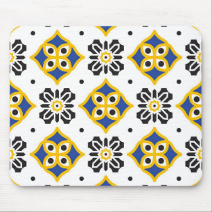 Ceramic tiles pattern mouse pad