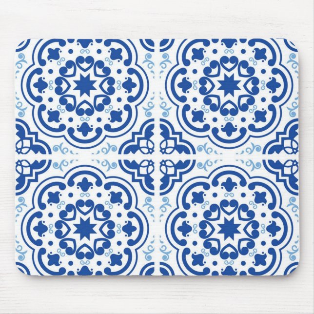 Ceramic tiles pattern mouse pad (Front)