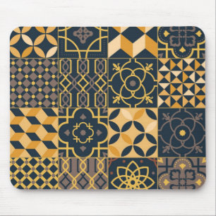 Ceramic tiles pattern mouse pad