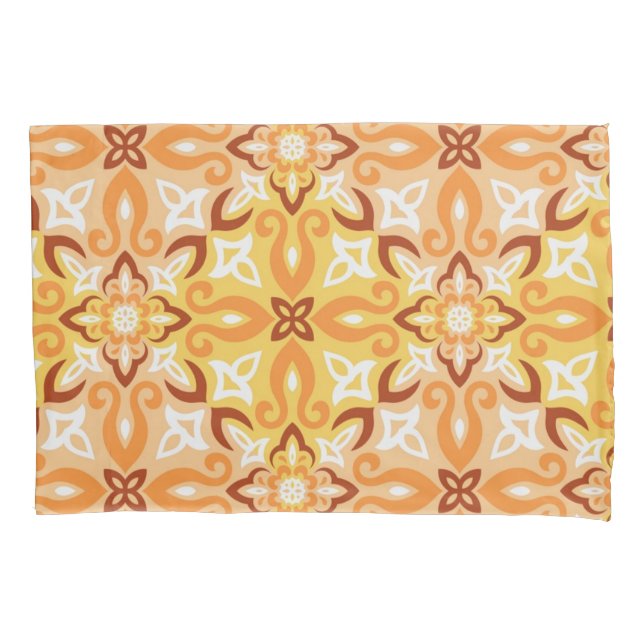 Ceramic tiles pattern pillowcase (Front)