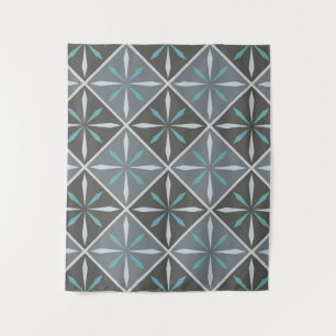 Ceramic tiles pattern tapestry