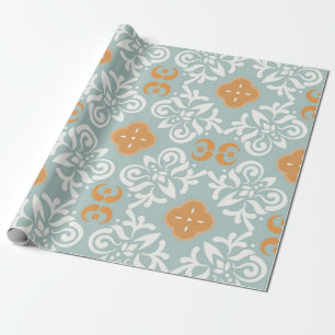 Ceramic tiles pattern wrapping paper