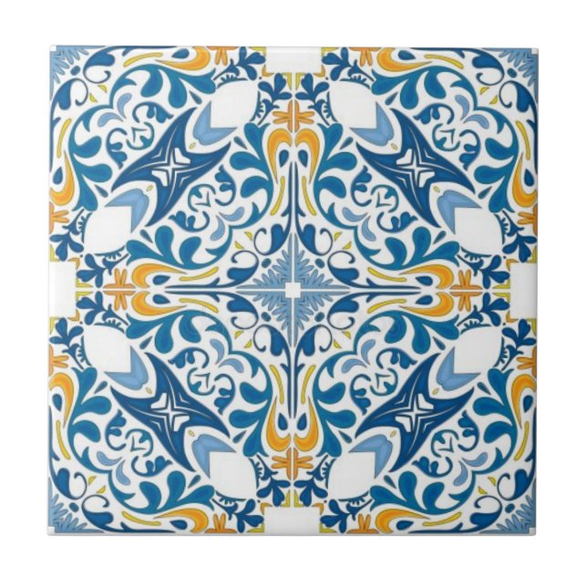 Ceramic Tiles - Portuguese Blue (Front)