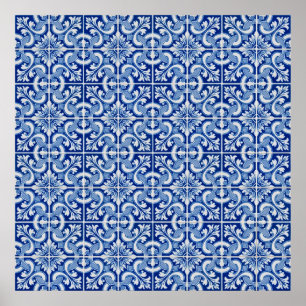 Ceramic tiles poster