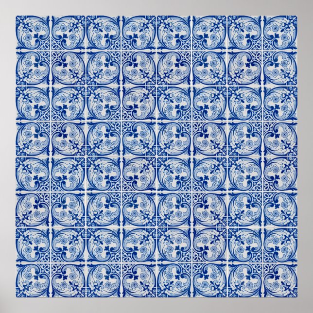 Ceramic tiles poster (Front)