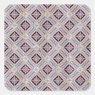 Ceramic tiles square sticker