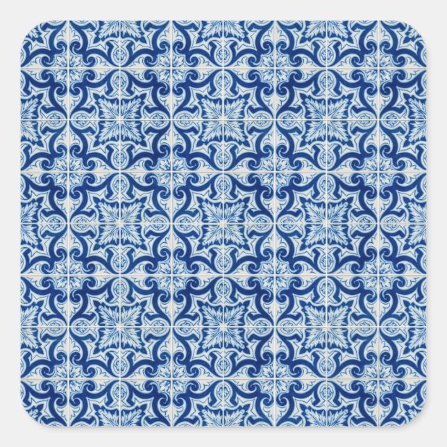 Ceramic tiles square sticker (Front)