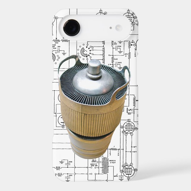 Ceramic Transmitting Tube Schematic (Back)