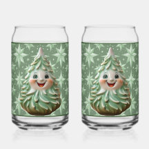 Ceramic Tree Soda Glass