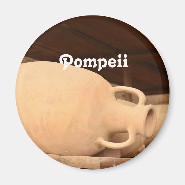 Ceramics in Pompeii Magnet (Front)