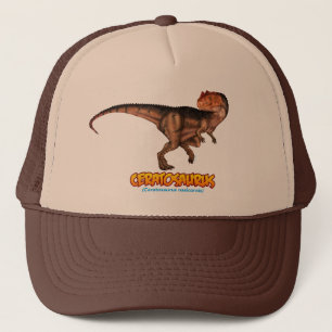 Ceratosaurus dinosaur hat