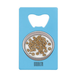 Cereal cartoon illustration