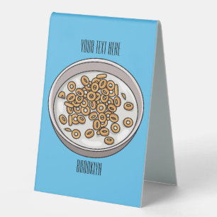 Cereal cartoon illustration 