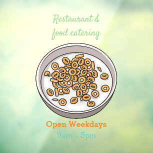 Cereal cartoon illustration