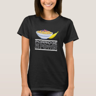 Cereal Grits Kasha Upma Rice And Morning Cornmeal  T-Shirt
