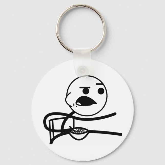 Cereal Guy !! Key Ring (Front)