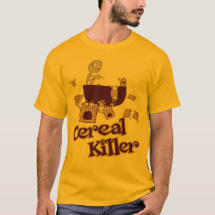 Cereal Killer $24.95 Adult Gold Tee