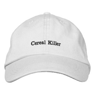 "Cereal killer" Embroidered Hat