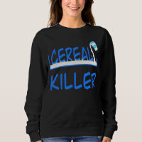 Cereal Killer Funny Breakfast Pun Design