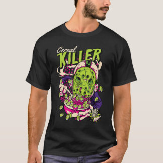 Cereal Killer Funny horror family T-Shirt