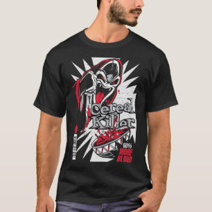 Cereal Killer HorrorThemed Cereal Box T-Shirt