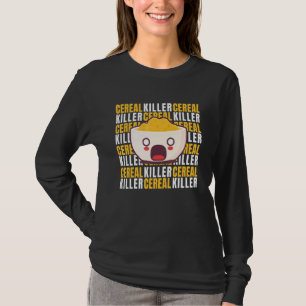 Cereal Killer I Costume Breakfast Cereal Halloween T-Shirt