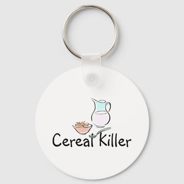 Cereal Killer Key Ring (Front)