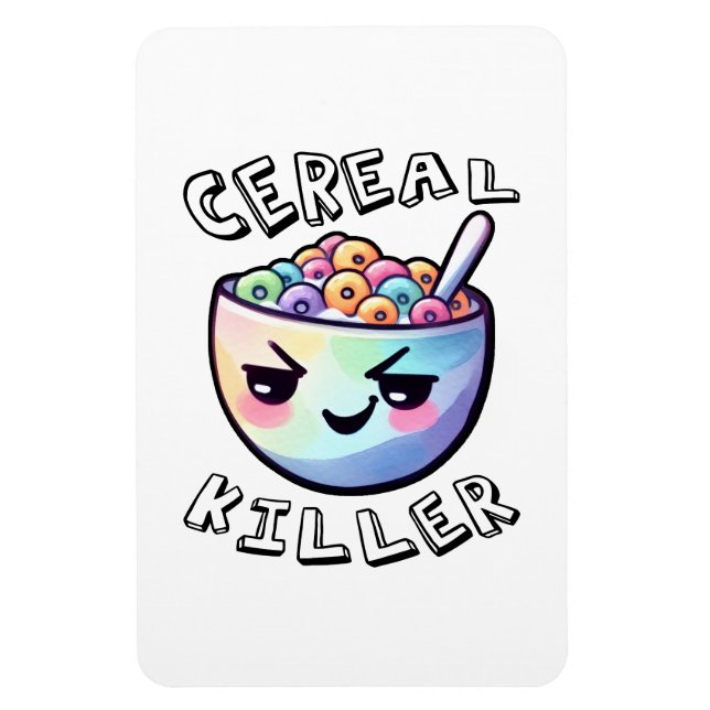 Cereal Killer Magnet (Vertical)