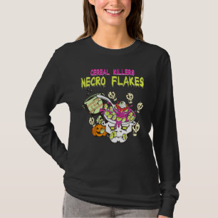 Cereal Killer Zombies Horror Pun Cereal Food Theme T-Shirt