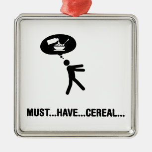 Cereal Lover Metal Tree Decoration