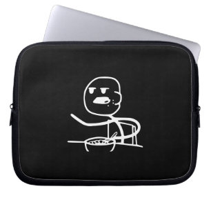 Cereal Meme Guy Laptop Sleeve