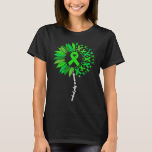 Cerebral Palsy Awareness Cp For Women Sunflower Cp T-Shirt