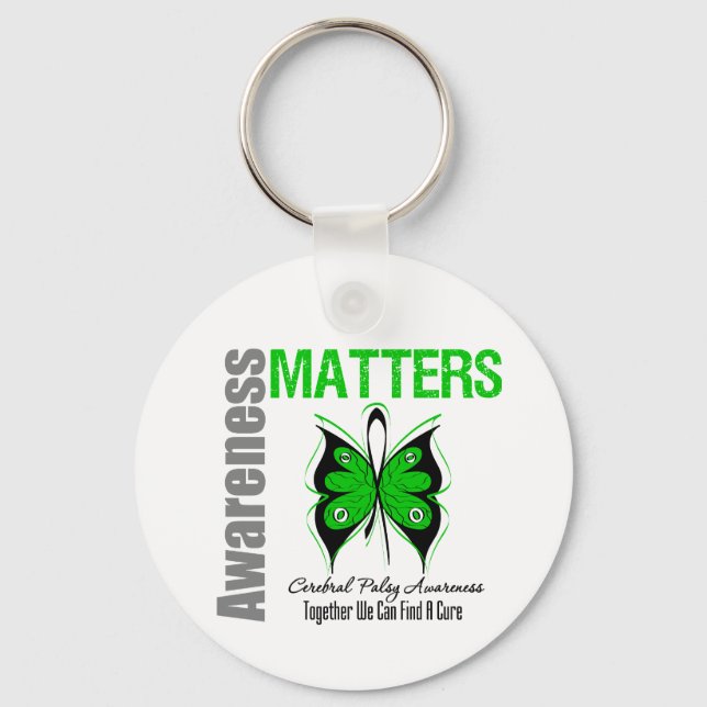 Cerebral Palsy Awareness Matters Key Ring (Front)