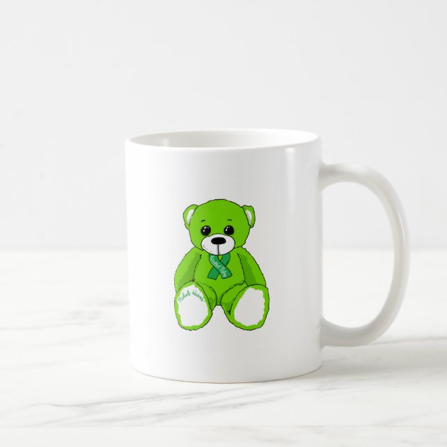 Cerebral Palsy Awareness Teddy Bear Products Coffee Mug (Right)