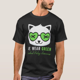Cerebral Palsy Awareness Warrior Cat Kitty Boys &  T-Shirt