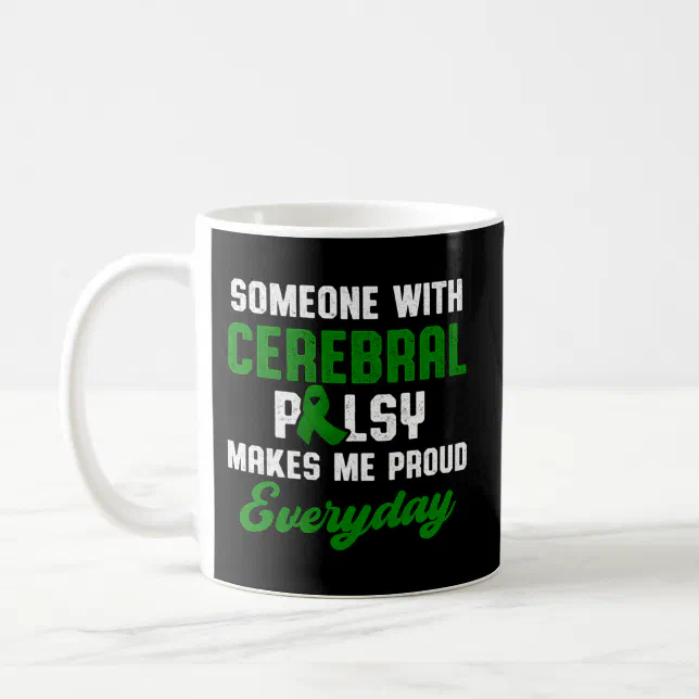 Cerebral Palsy Cp Awareness Fighting Warrior Survi Coffee Mug | Zazzle