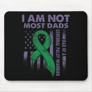 Cerebral Palsy Cp Awareness Most Dads Warrior Surv Mouse Pad