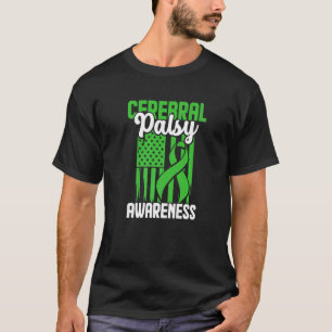 Cerebral Palsy Cp Awareness Overcoming Us Warrior  T-Shirt