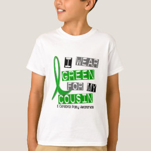 Cerebral Palsy I Wear Green For My Cousin 37 T-Shirt