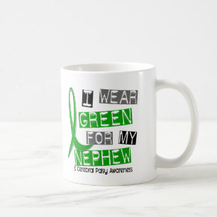 Cerebral Palsy I Wear Green For My Nephew 37 Coffee Mug