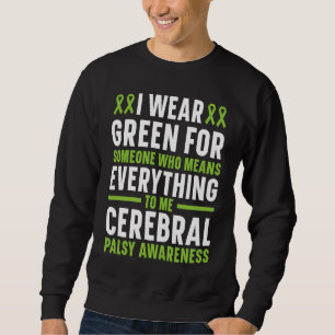 Cerebral Palsy Support Squad Awareness Ribbon Sweatshirt