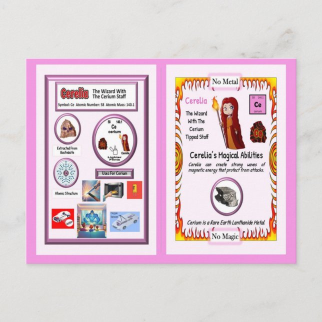 Cerelia - Cerium Trading Card (Front)