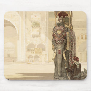 Ceremonial Elephant, from 'The Jungle Book' by Rud Mouse Pad