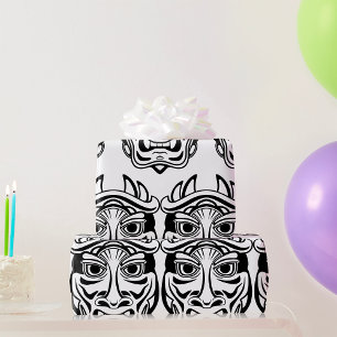 Ceremonial Mask Wrapping Paper